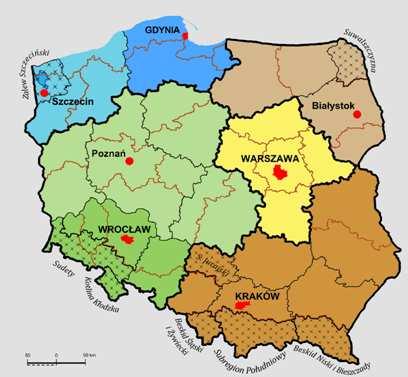 OstrzeŜenia meteorologiczne regulamin i kryteria wydawania ZASADY WYSYŁANIA OstrzeŜenie moŝe być wydane na obszar województwa, subregionu lub wydzielonych duŝych miast.