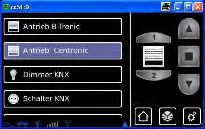 7 Napęd B-Tronic 4 Napęd Centronic 5 Ściemniacz KNX 9 6 8 Przełącznik KNX Napęd B-Tronic 4 7 Napęd Centronic 5 Ściemniacz KNX Przełącznik KNX 8 6 Obsługa napędów okien dachowych za pomocą