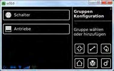 6 Po powrocie do poprzedniego menu grupa zostaje usunięta. Przypisane do niej odbiorniki, grupy, scenariusze itp. nie zostają usunięte. Są one w dalszym ciągu dostępne na odpowiednich listach wyboru.