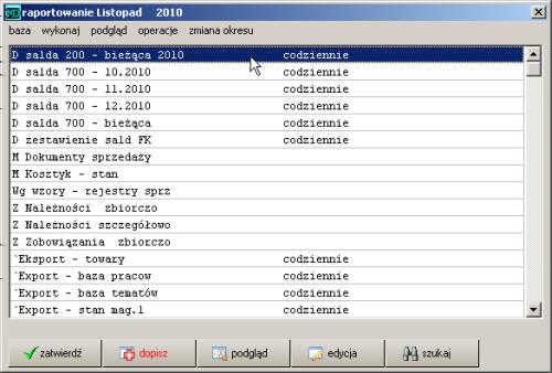 4.2 Dashboard 79 Rysunek 4.15: Dashboard - wykaz utworzonych tablic Rysunek 4.