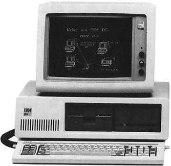 komputery osobiste 1983 - IBM PC/XT (5160) Mikroprocesor: Intel 8088, 4.77MHz Pamięć RAM: 64-640kB (w zaleŝności od modelu) Karta graficzna: CGA (320x200 / 640x200) System operacyjny: MS-DOS 2.