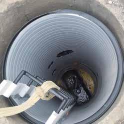 Renowacja studzienek kanalizacyjnych z wykorzystaniem rur WehoPipe lub Weholite Analiza stanu technicznego kolektora przeznaczonego do renowacji powinna również obejmować występujące na jego trasie