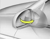 Cechy samochodu Hyundai OSTROŻNIE Nie wolno składać ręcznie zewnętrznych lusterek wstecznych ustawianych elektrycznie. Może to spowodować uszkodzenie silniczka.