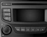 Cechy samochodu Hyundai ElEmENTy REGulaCyJNE I FuNKCJE h Wyświetlacz i ustawienia mogą różnić się w zależności od wybranego systemu audio. Radioodtwarzacz n Typ A-1 1.