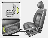 Przed rozpoczęciem jazdy koniecznie trzeba wyregulować położenie fotela i upewnić się, że jest ono bezpiecznie zablokowane (spróbować przesunąć je do przodu lub do tyłu bez zwalniania dźwigni