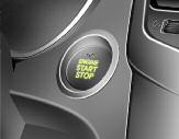 Jazda samochodem Hyundai PRZYCISK URUChAMIANIA/WYłĄCZANIA SILNIKA (OPCJA) Położenie przycisku uruchamiania/wyłączania silnika OFF (WYŁ.
