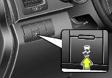 Jazda samochodem Hyundai OYN059008 Elektroniczny program stabilizacji toru jazdy (ESP) (opcja) Elektroniczny program stabilizacji toru jazdy (ESP) przeznaczony jest do stabilizacji toru jazdy podczas