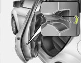 Cechy samochodu Hyundai ZAMKI DRZWI Blokowanie odblokowanie oyn049006 Obsługa zamków drzwi z zewnątrz pojazdu drzwi blokuje się, obracając kluczyk w zamku w kierunku przodu pojazdu, a odblokowuje,