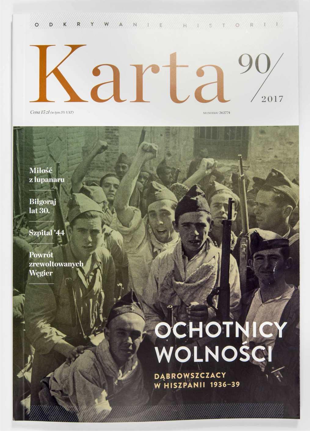 12,00 zł Karta nr 90 - kwartalnik historyczny