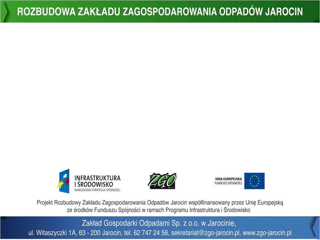 Moduł fermentacji jako część składowa zakładu MBP Program Operacyjny Infrastruktura i Środowisko Priorytet: II Gospodarka