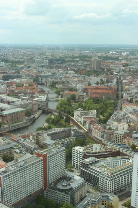 Widok na północno-zachodnią część Berlina.