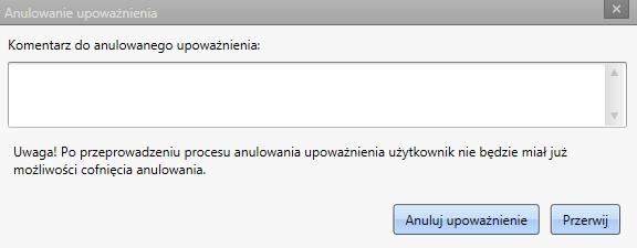 Edycję wpisu rejestru można wywołać również poprzez podwójne kliknięcie myszką na wybranym elemencie w widoku całego rejestru.