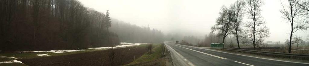 Zadrzewienia krajobraz naturalno-kulturowy, Widok na obszar Natura 2000 Beskid Niski ( PLB 180002)-okolica