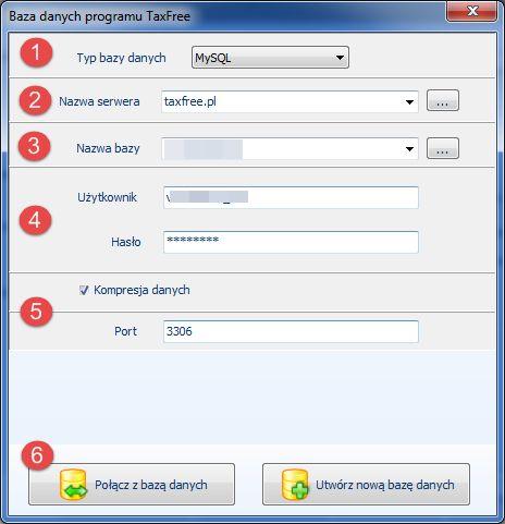 innych programów. Jest to format zgodny z programem MSAccess więc dane z programu TaxFree można również podejrzeć w tej aplikacji.