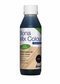 Oleje Lakierowanie / Olejowanie Bona Mix Colour Bona Nordic Tone Bona Rich Tone Nr artykułu Bona Mix Colour to skondensowana pasta pigmentowa przeznaczona jako dodatek do systemów na bazie wody, a