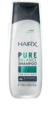 Wypróbuj produkty HairX Pure Balance z ekstraktem z