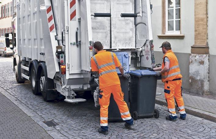 Harmonogram wywozu odpadów komunalnych Częstotliwość odbioru odpadów zmieszanych zależy od rodzaju zabudowań.