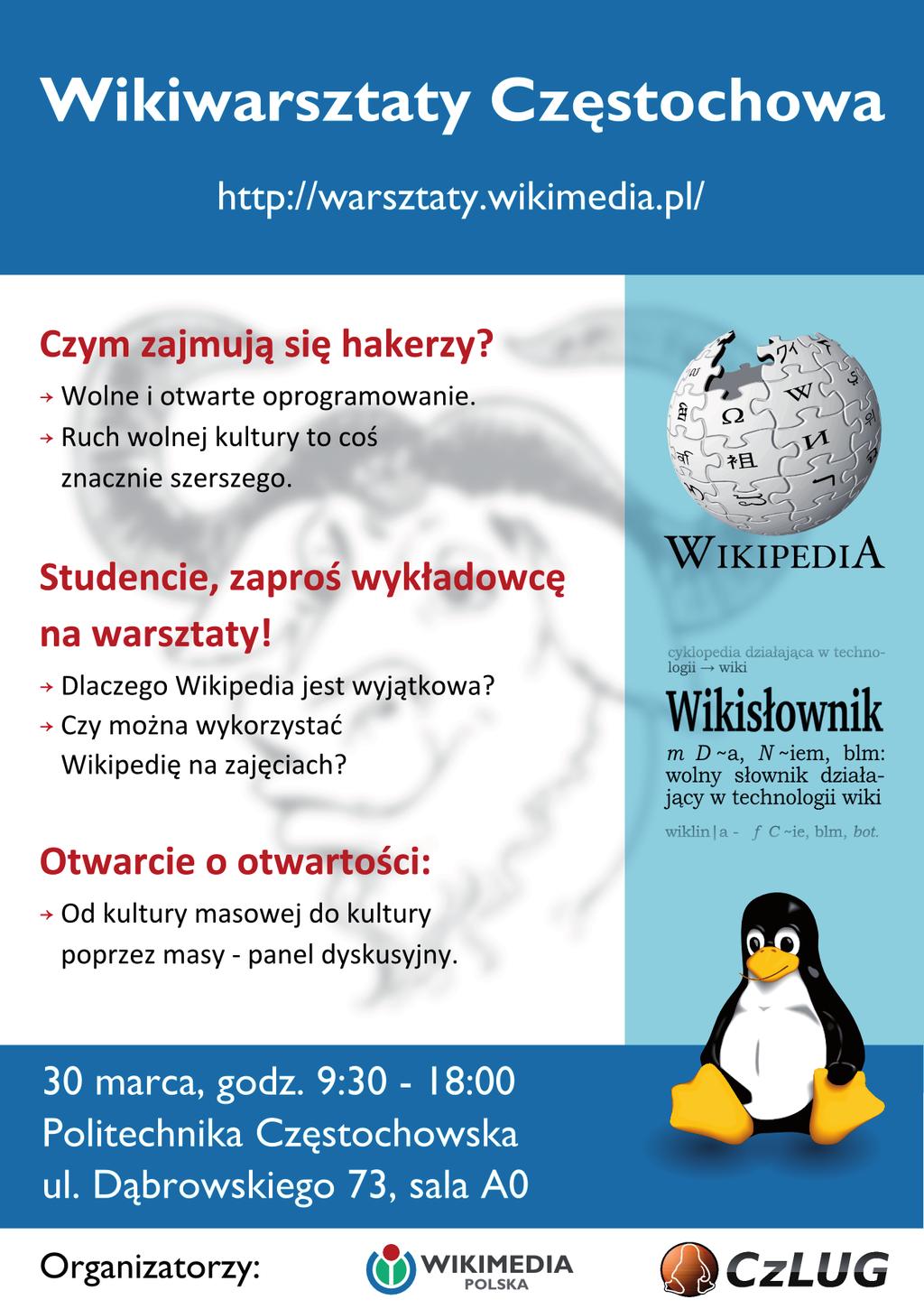 Nr 4 (6) n 27 kwietnia 2009 WstĘpniak Termin publikacji 6. numeru Biuletynu uległ opóźnieniu, głównie z powodu braków w sekcjach dotyczących projektów Wikimedia.