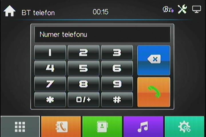 BLUETOOTH Funkcja Bluetooth umożliwia współdziałanie telefonów komórkowych z urządzeniem AMC 675 oraz prowadzenie rozmów telefonicznych z