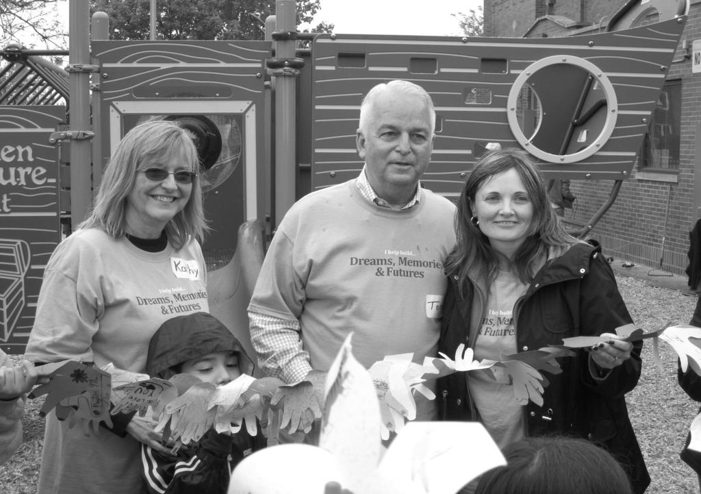 SCHOOL NEWS The long awaited KaBoom playground build was held May 14, 2011. Working together, Reedy Industries and KaBoom! helped change the lives of the children of St. Bruno School.