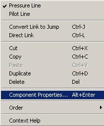 W tym celu należy kliknąć prawym przyciskiem myszy na danym komponęcie, a następnie wybrać Component Properties.