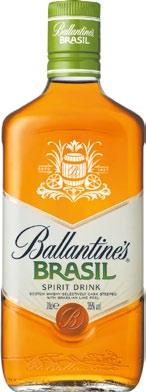 BALLANTINE S FINEST BALLANTINE S HARD FIRED BALLANTINE S BRASIL SZAMPANY LIKIER GIN 750 ml 89 99 750 ml 750 ml