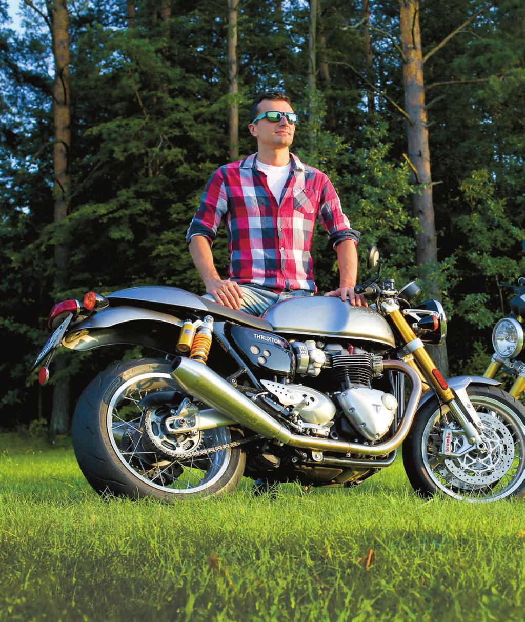 KONFRONTACJA Triumph Thruxton 1200R >< BMW R