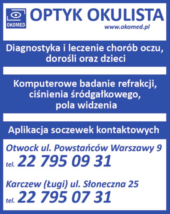 poniatowskiego 17 centrala ZuS 560 16 00 oświata, ul. poniatowskiego 10 22 779 29 52 sąd rejonowy, ul. armii Krajowej 2 22 778 20 50 prokuratura rejonowa, ul.