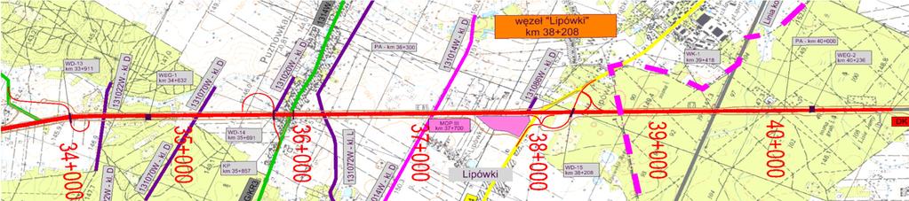 Pilawa Warszawa DOPT L-22 DOPT L-23 Kładka dla pieszych Obiekt