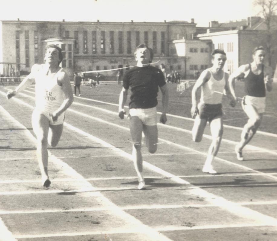 Anna Brańska (Podlasie Białystok) rekordzistka Regionu Podlaskiego w skoku w dal z 1971 roku.