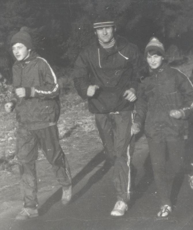 Andrzej Ludwiczak w MP juniorów-1973 zdobył srebrny medal w sztafecie 4 x 400 metrów Juvenii