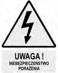 wykonywać przy wyłączonym zasilaniu i zachowaniu wszelkich należytych zasad ostrożności związanych z serwisem urządzeń elektrycznych (należy upewnić się, że wtyczka jest wyłączona z sieci!).