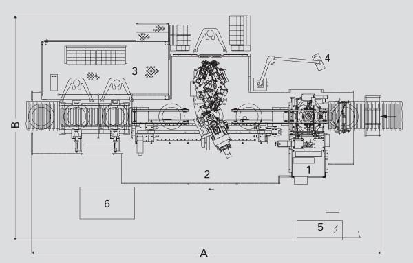 Insertion of the clip serves as an orientation guide for the operator for the location of the weights.