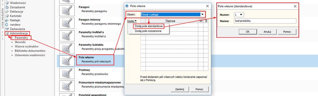 Kd prduktu wg dstawcy jest t kd, który identyfikuje dany prdukt, należy wskazać miejsce, z któreg będzie n pbierany. Pzwli t dstawcy i dbircy prawidłw wczytać fakturę d Subiekta.