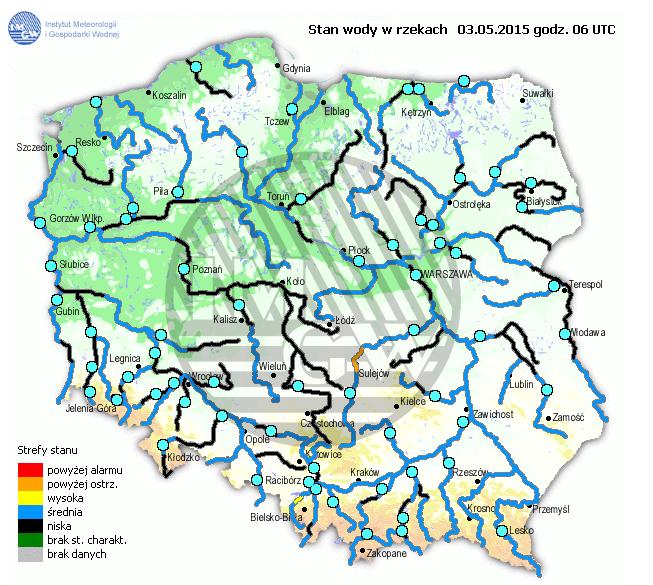 INFORMACJE HYDROLOGICZNO -