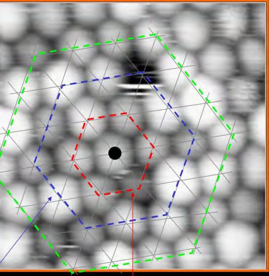 doskonałym krysztale przeniesienie atomu z węzła sieci