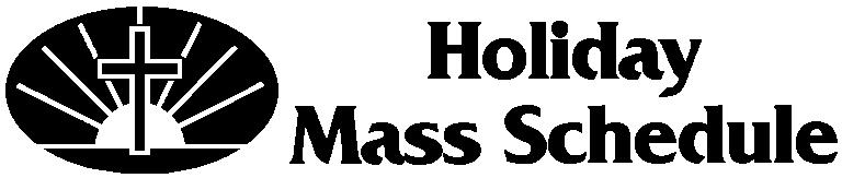 SATURDAY APRIL 15 Holy Saturday 8:30 p.m. Easter Vigil Special intention for Saint Stanislaus parishioners SUNDAY - APRIL 16 Easter Sunday of the Resurrection of the Lord 6:30 a.m. Stanisława and Józef Tryt and Stanisław Tryt (Tryt family) 9:00 a.