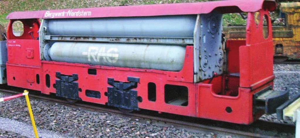 W 1937 r. produkcj lokomotyw z napdem pneumatycznym dla kopal metanowych rozpoczła niemiecka firma Arnold Jung Lokomotivfabrik.