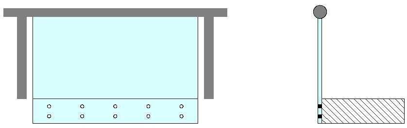 2 x SGG Planidur szkło bazowe : 2 x SGG Planidur z pochwytem samonośnym maksymalny