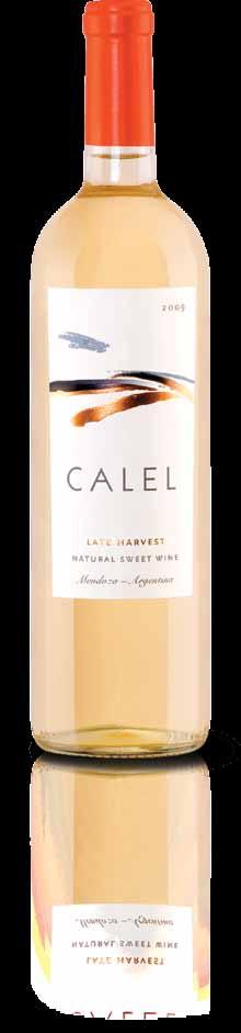 ARGENTYNA Bueno Campasero / Calelle / CALEL [8] [B] [5] Calel [5] słodkie Wyśmienite naturalnie słodkie białe argentyńskie wino powstałe ze szczepów Chardonnay i Semillon wzrastających w najwyższym