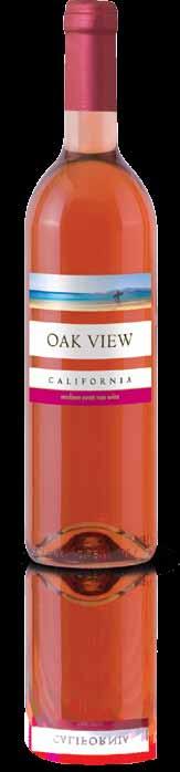 USA CALIFORNIA / OAK VIEW [6] [7] [9] [10] [5] [B] [5] Oak View pół To eleganckie, białe pół wino o bukiecie pełnym egzotycznych owoców okraszonym nutą wanilii w tle.