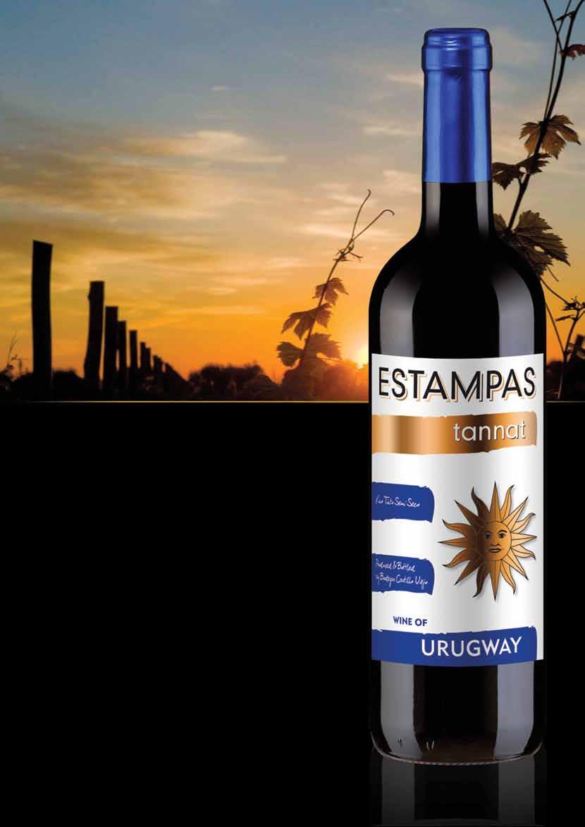 URUGWAJ Estampas Urugwajczycy mawiają, że ich ojczyzna to mały kraj wielkich win.
