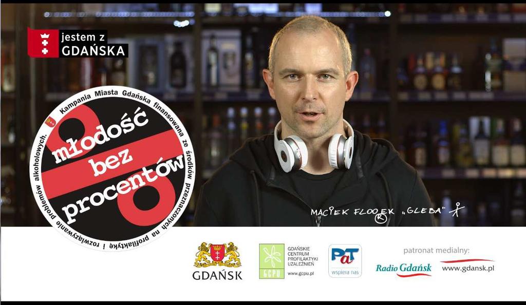 Spot kampanii Młodość bez Procentów Spot tv z 2016 roku z Maciejem Glebą Florkiem,