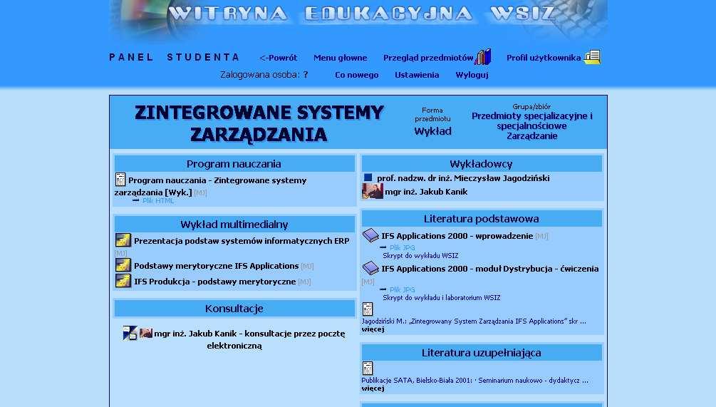 POLSKIE TOWARZYSTWO ZARZĄDZANIA WIEDZĄ Seria: Studia i Materiały, nr2, 2004 89 witryna dostępna pod