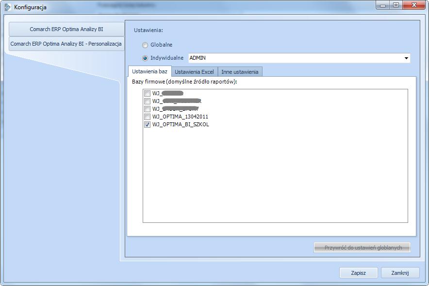 przypadku protokołu SSL domyślnym portem jest port "465". UWAGA: Analizy BI współpracują z bramką SMS "SMSAPI" (http://www.smsapi.