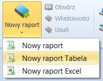3.3.5 Raport Tabela Podstawowym typem raportu w Analizach BI jest tabela przestawna.