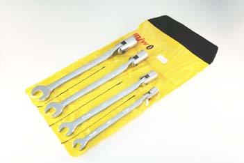 vidlicovo-kĺbových kľúčov Double flexible socket wrench set Komplety / Sady náradia / Sady nářadí 1602-02