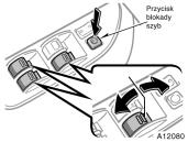 W celu zatrzymania szyby w po o- eniu poêrednim nale y prze àcznik lekko pociàgnàç do góry.