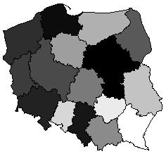 Może to wynikać z wysokiego poziomu kapitału ludzkiego w tym regionie i zapotrzebowania na usługi informatyczno-telekomunikacyjne, a także z lokalizacji wielu wytwórców tego typu usług i ich większej