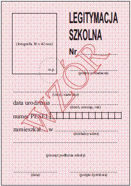 Wpisu dokonuje osoba upoważniona przez dyrektora szkoły. str. 1 str. 2 Wzór opublikowany w Dz.U. z 2010 r.